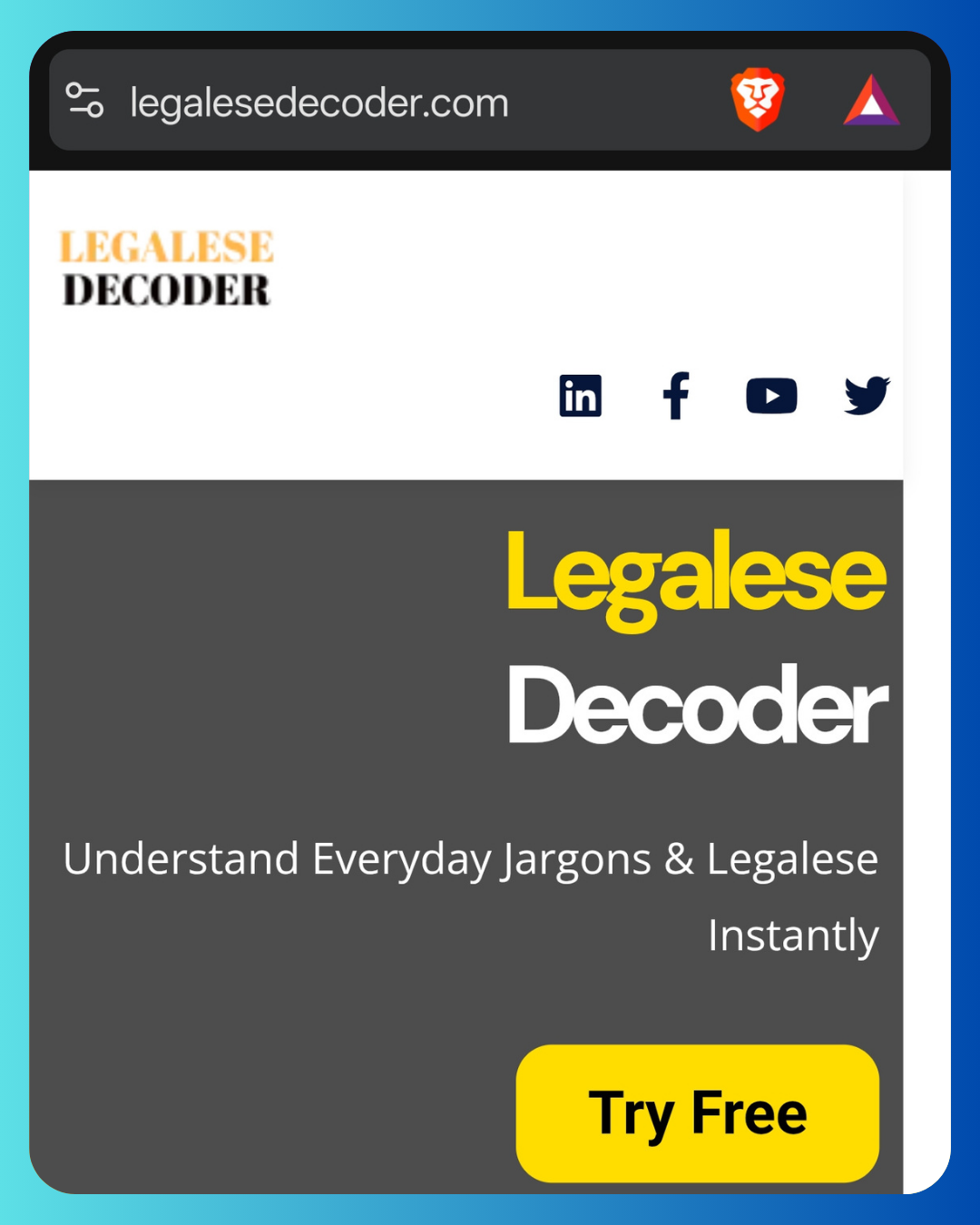 Legalese Decoder